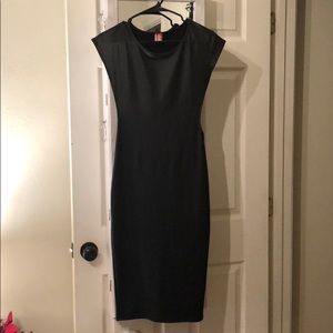 Black stretchy dress